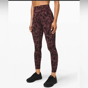 Lululemon In Movement Tight 25" *Everlux Size 4